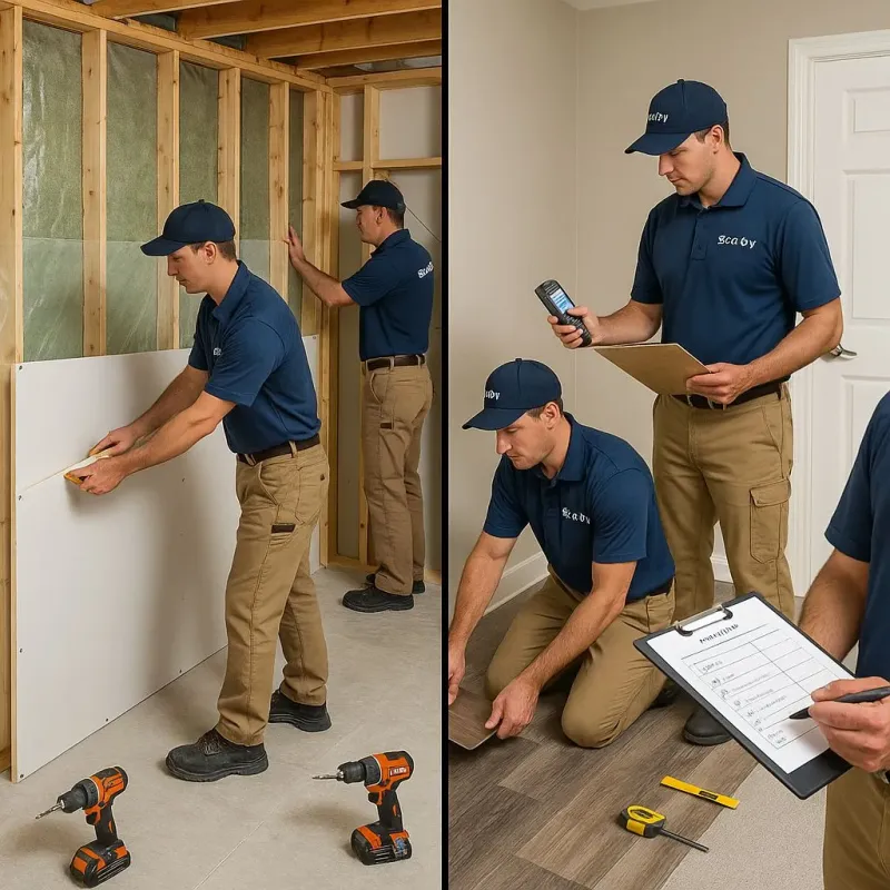 Repairs and Reconstruction process in Bridgeport, NY